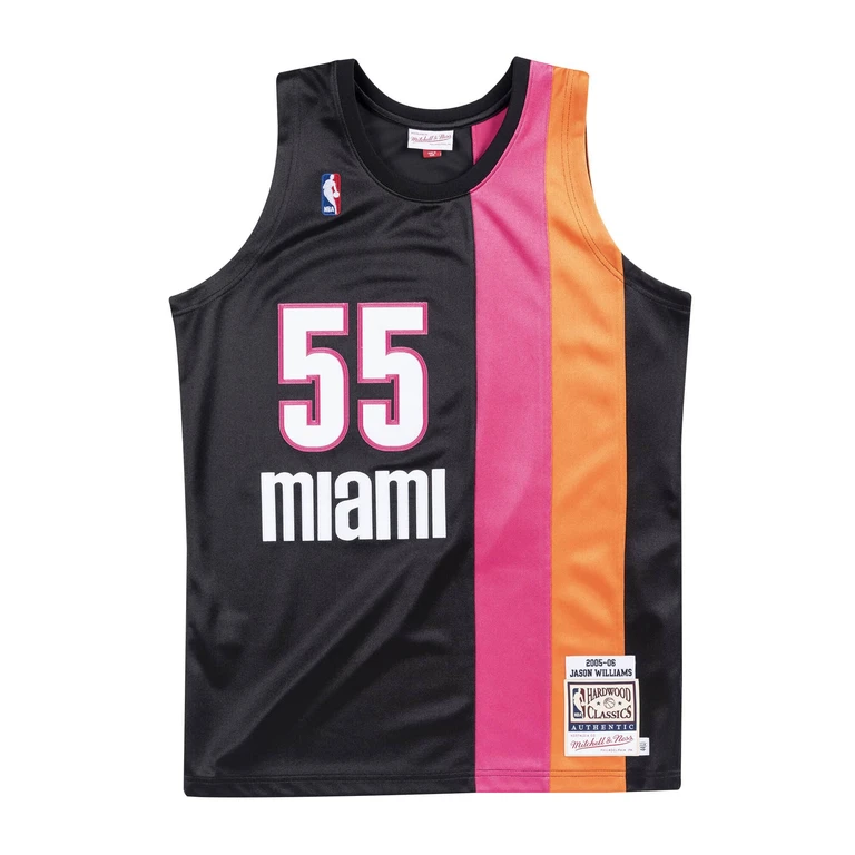 NBA Authentic Alternate Jersey Miami Heat 05 Jason Williams