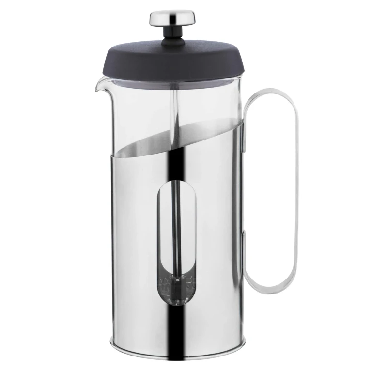 Essentials 12oz. 18/10 Stainless Steel French Press, 0.37qt.