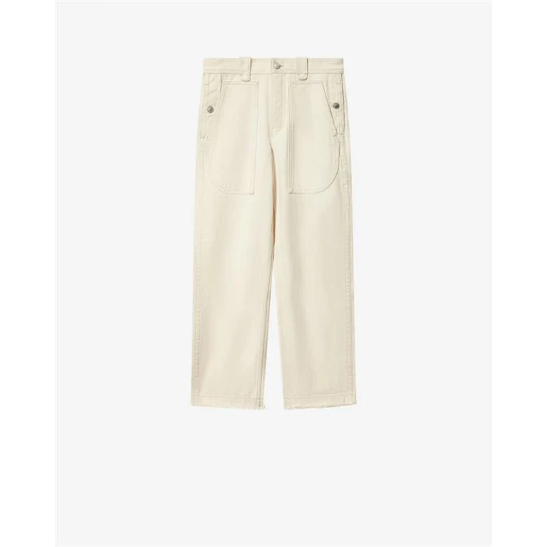 Pantalon Ermina - Femme - Écru - Taille34 - Marant Étoile