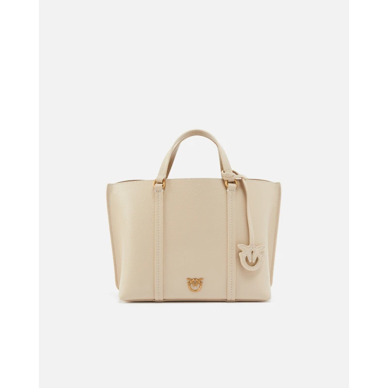 Pinko - CABAS EN CUIR FOULONNÉ