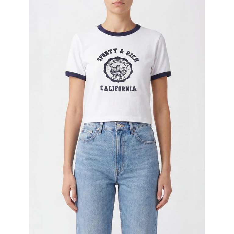 T-Shirt Woman color Navy (TO073710509WH503922)