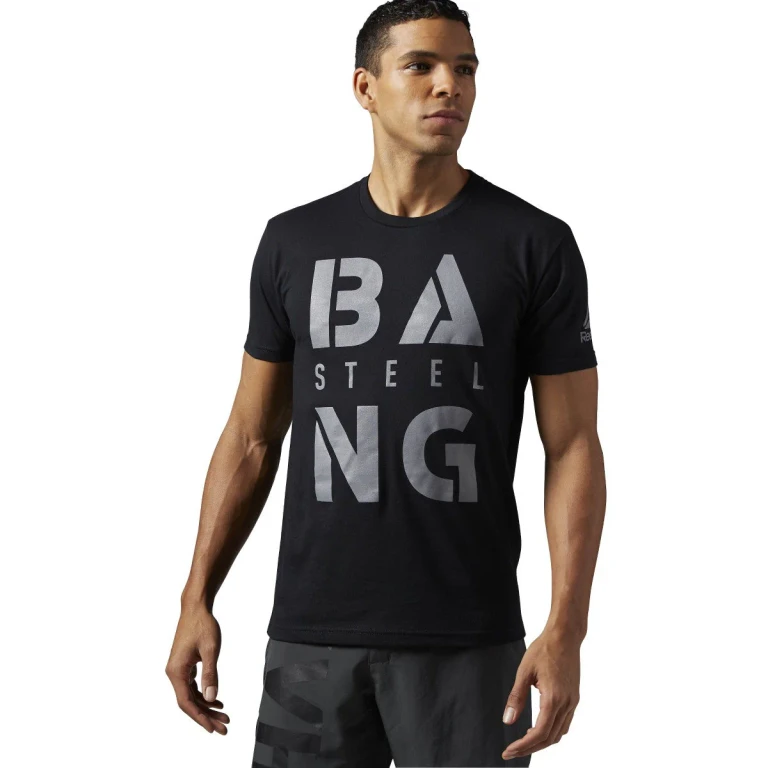 Men's Crossfit Bang Steel Tee T-Shirts