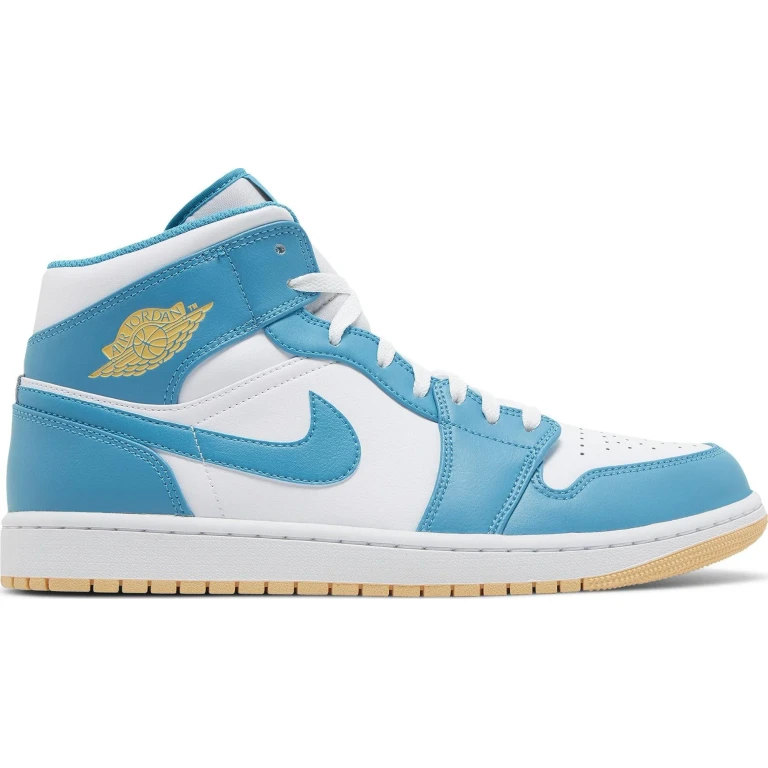 Men's Retro 1 Mid 'Aquatone' Sneakers