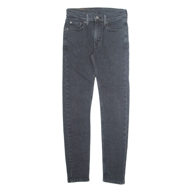 LEVI'S 519 Jeans Womens Grey Slim Skinny W27 L29