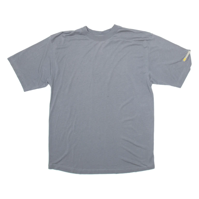 REEBOK Mens T-Shirt Grey M