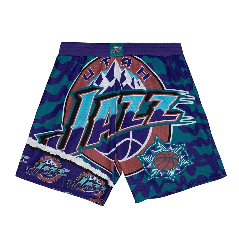 NBA Jumbotron 2.0 Sublimated Shorts Utah Jazz