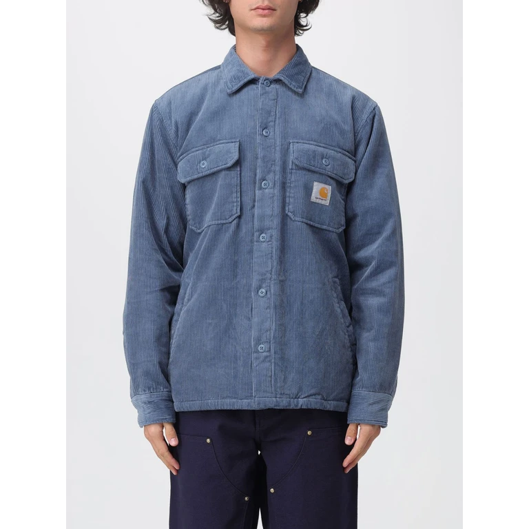 Jacket Men color Gnawed Blue (I02882733DXX)