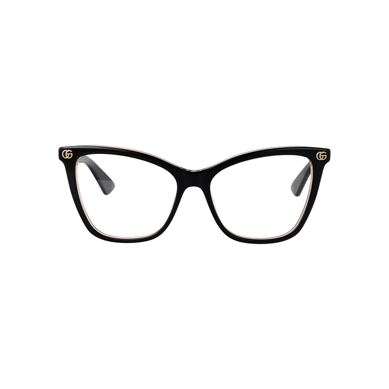 Gucci Gg1817o 003 Black-black-transparent Recycled Acetate Optical - Women
