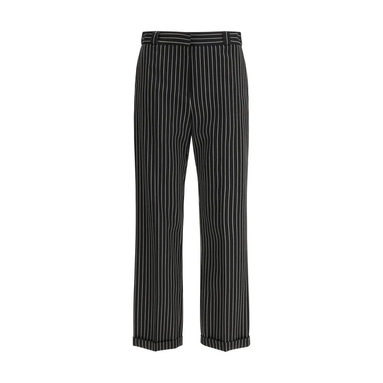 Tom Ford Black Wool Casual Pants - Women
