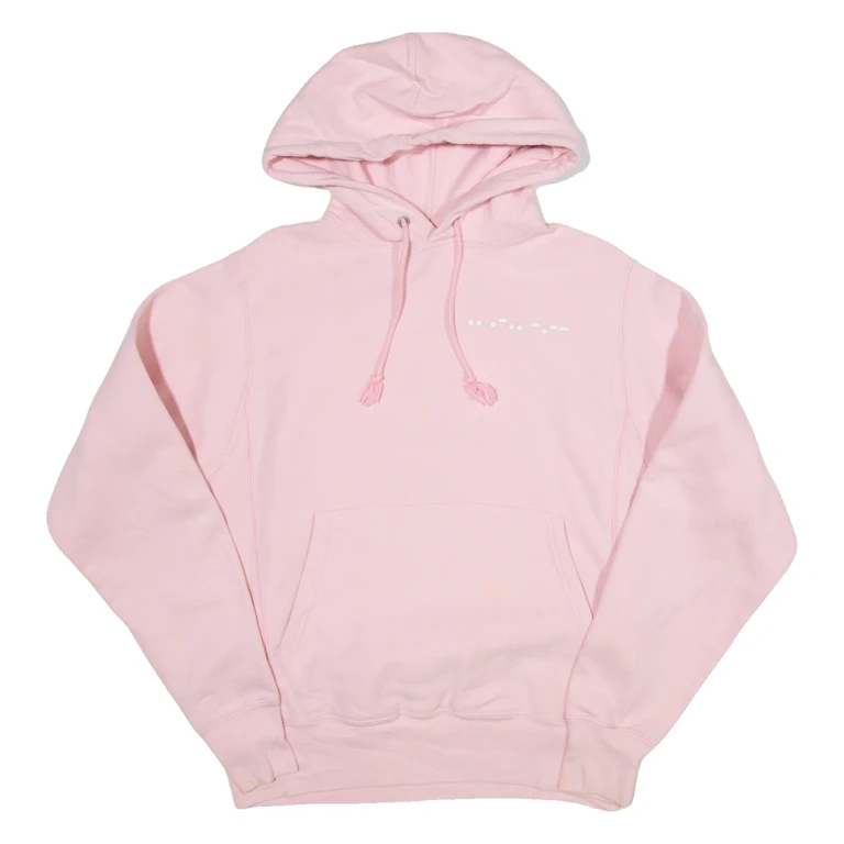 CHAMPION REVERSE WEAVE Womens Pink Hoodie S