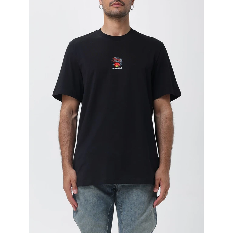 MSGM T-Shirt Men color Black (4040MM121N26700299)