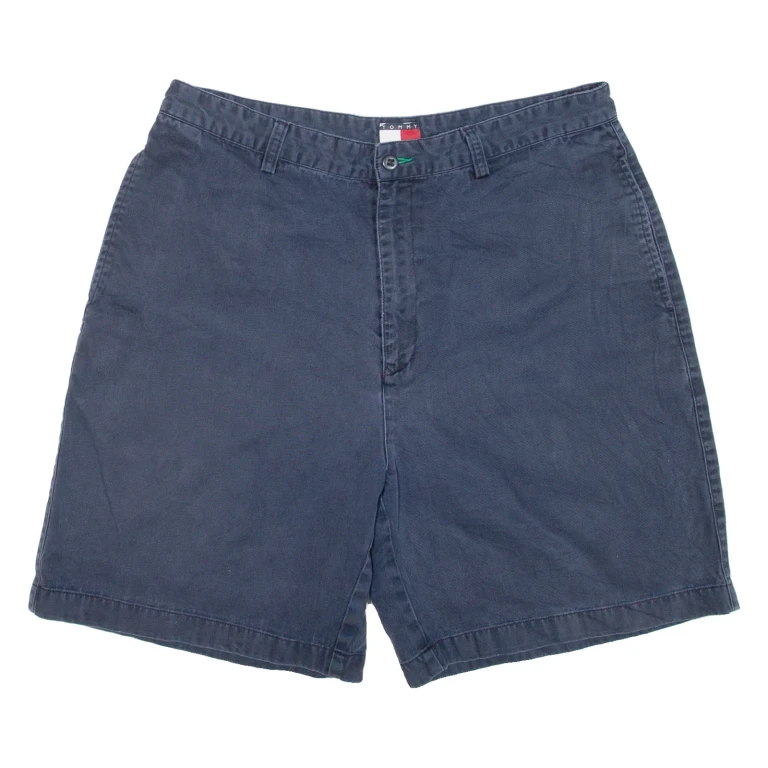 TOMMY HILFIGER Womens Chino Shorts Blue L W36