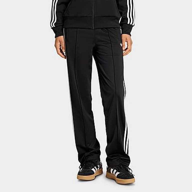 adidas Women's Originals Firebird Classic Track Pants in Black/White Size: XXS