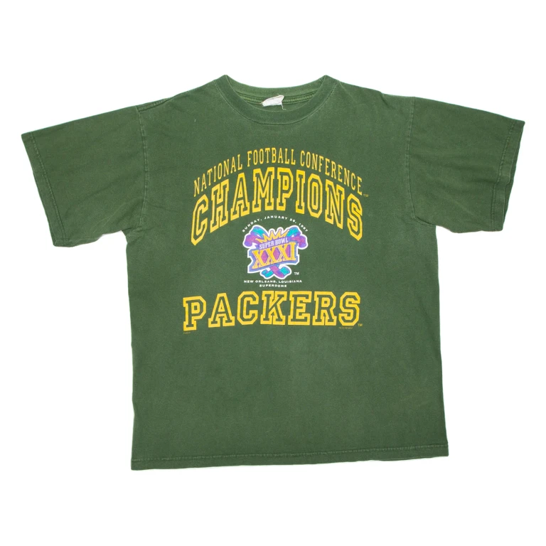 National Football Conference Mens T-Shirt Green USA XL