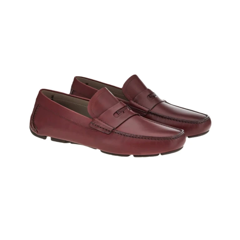 Salvatore Ferragamo Mens Red Loafers