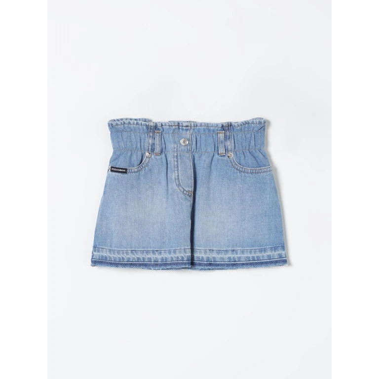 Skirt Kids color Denim (L55I22LDC52S9000)