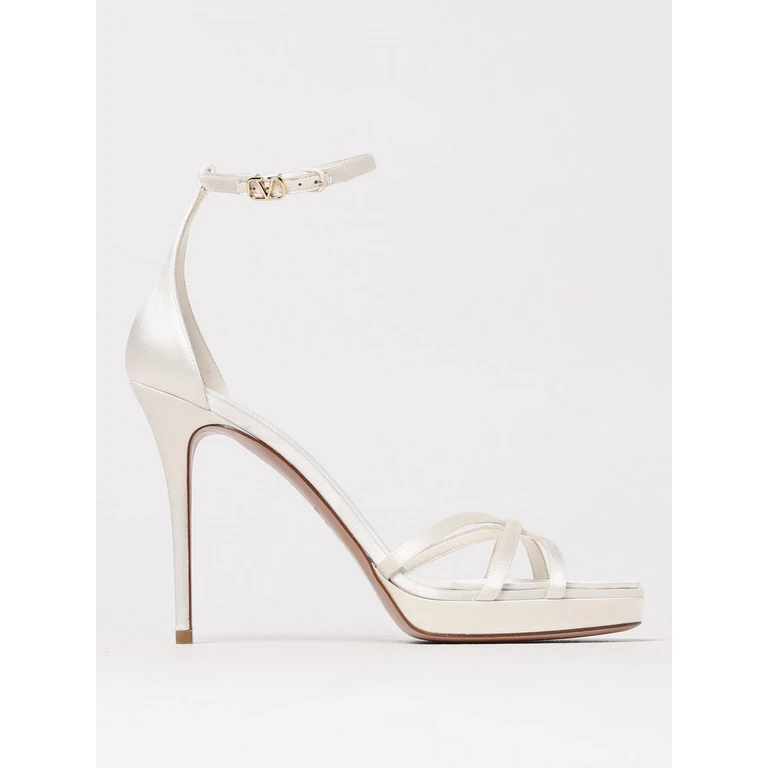 Heeled Sandal Woman color Ivory (5W0S0KR7LQM098)