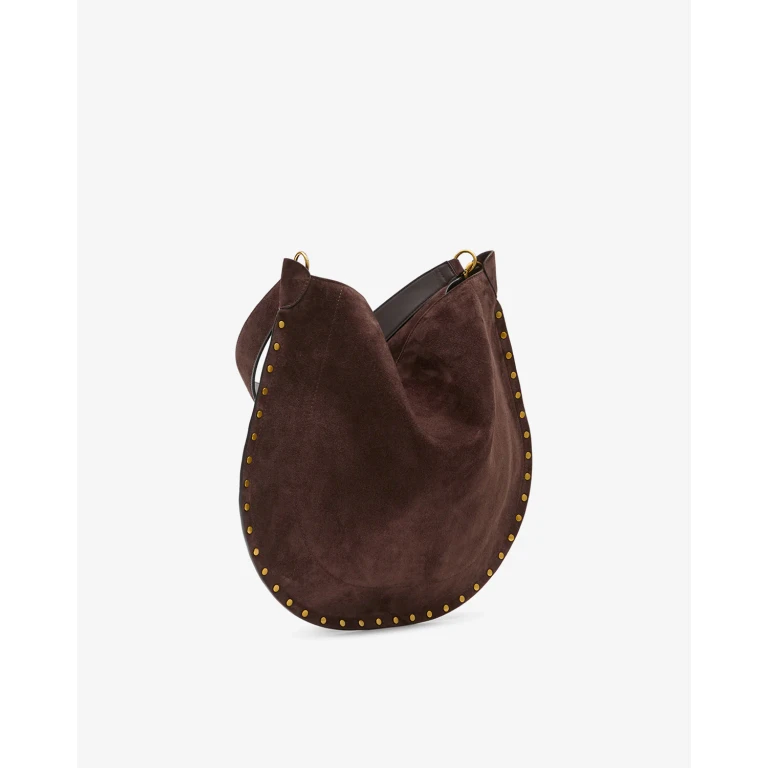Porte Epaule Oskan Hobo Soft - Femme - Café - - Isabel Marant