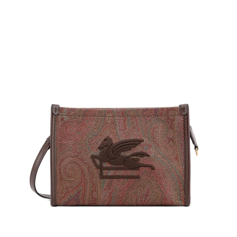 Etro Arnica Pouch With Pegaso Detail