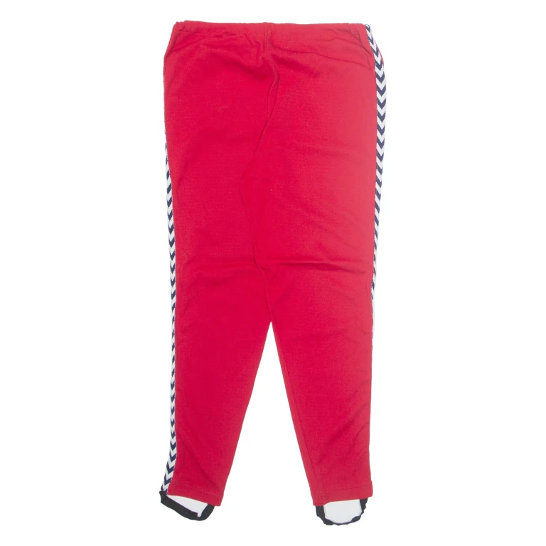 Womens Leggings Red Tapered S W28 L27