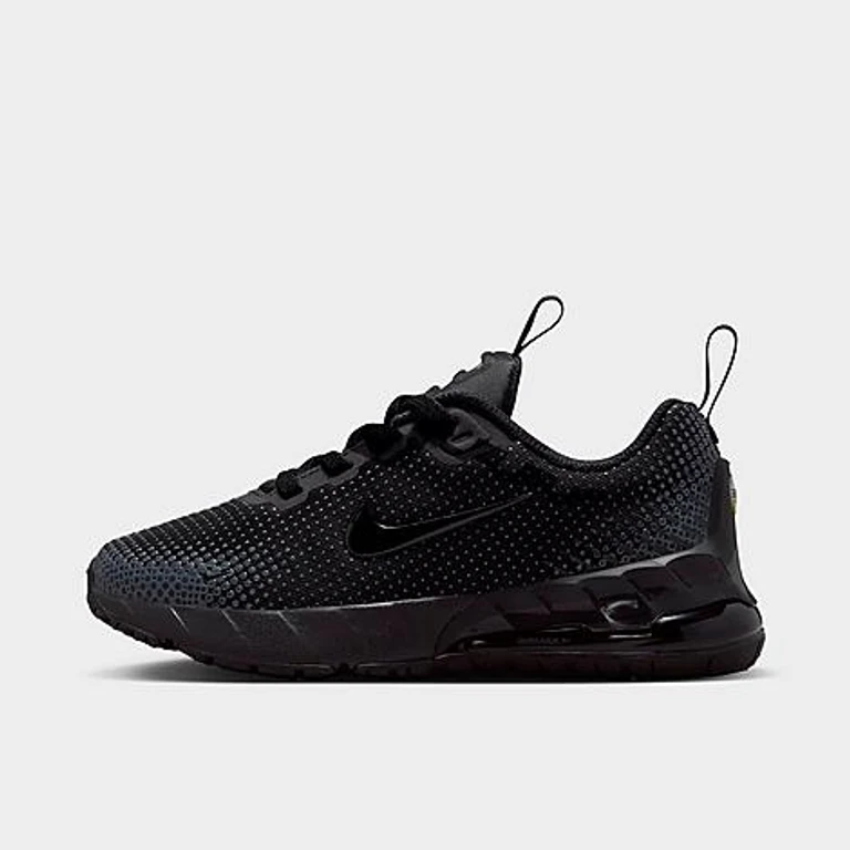 Nike Little Kids Air Max Phoenix Stretch Lace Casual Shoes in Black/Anthracite/Metallic Dark Grey Size: 1.0