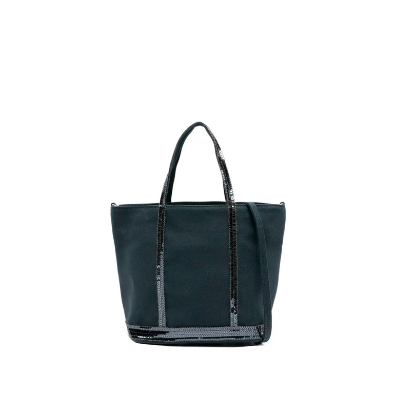 Canvas Small Zipped Cabas Tote