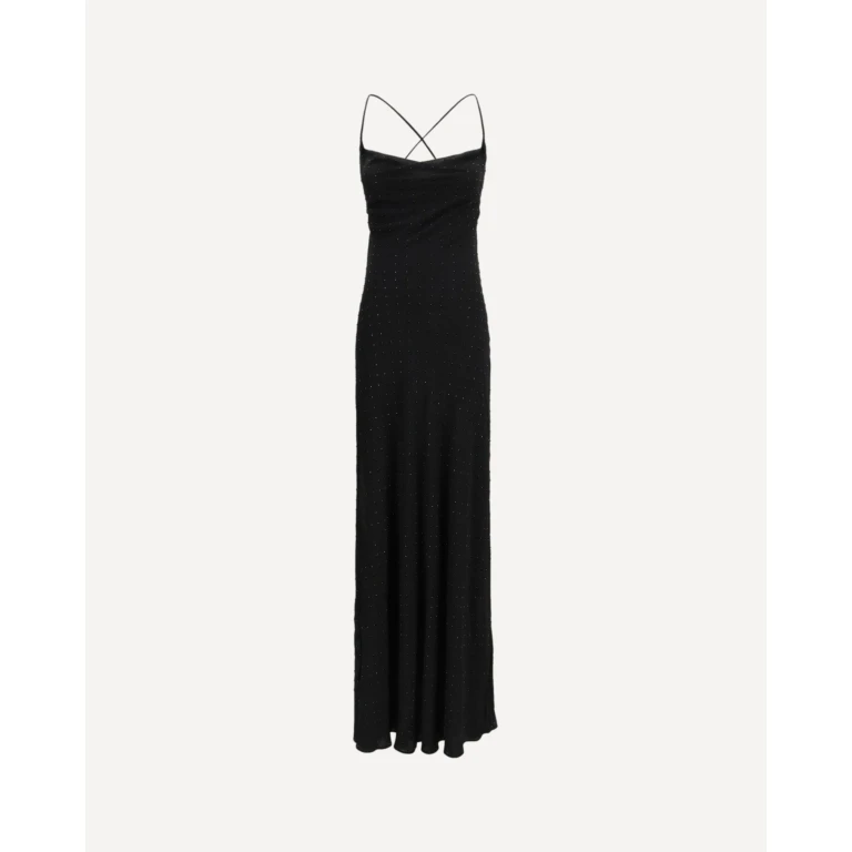 PINKO Long strass Slipdress Female 44