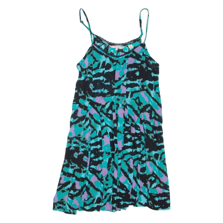 SUPERDRY Womens Day Dress Blue Sleeveless Short S