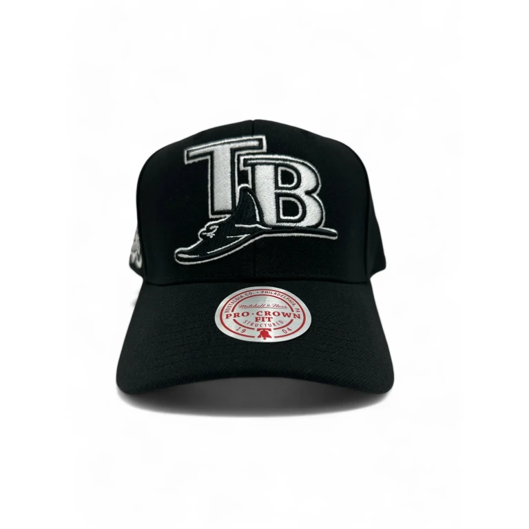 Men's MLB Panda Pro Snapback Coop Rays Black