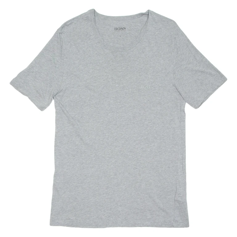 BOSS Mens T-Shirt Grey M