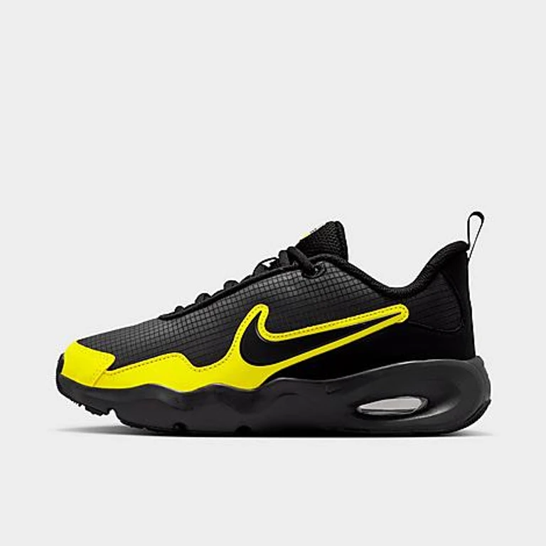 Nike Big Kids Air Max Nova Casual Shoes in Black/Sonic Yellow/Black Size: 3.5