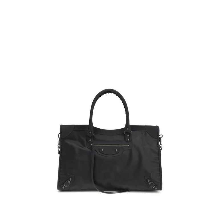 Balenciaga Black Polyamide Handbag Bag - Men