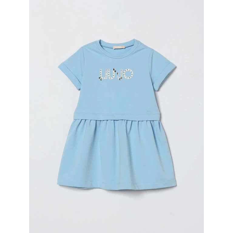 LIU JO Dress Kids color Sky Blue (KA6038FS09044121)