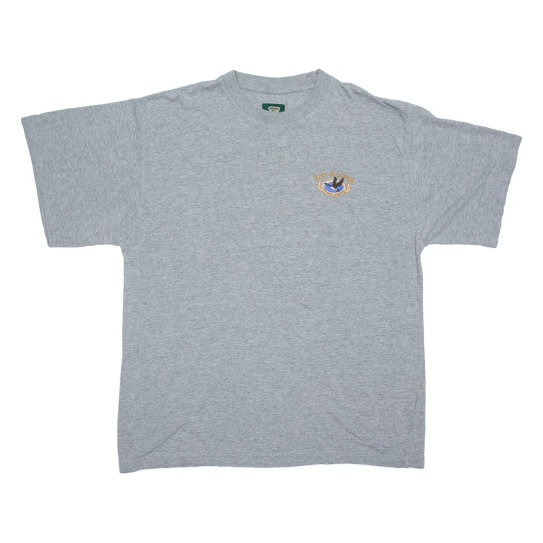 Mens T-Shirt Grey L