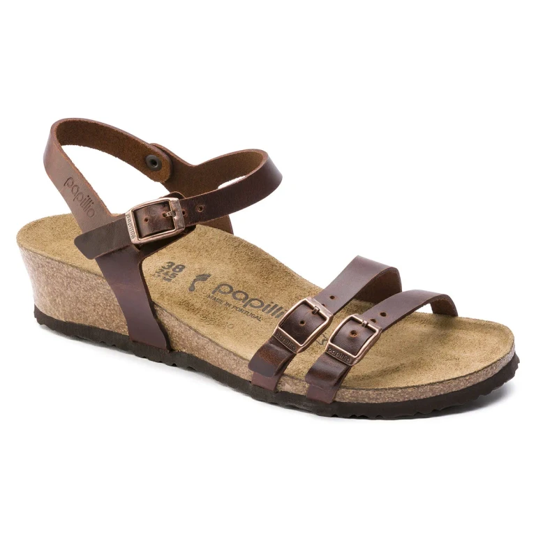 Unisex Lana Natural Leather Cognac
