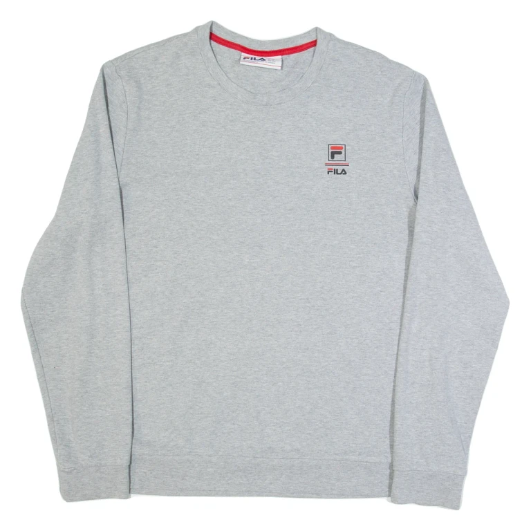 FILA Mens Sweatshirt Grey M