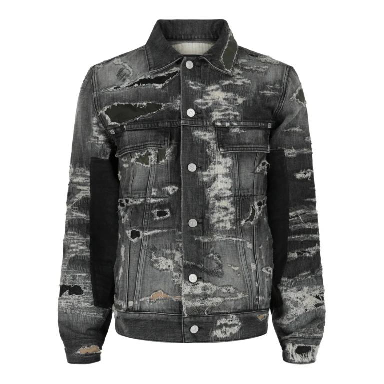 Distressed Denim Jacket
