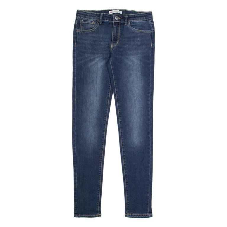 LEVI'S 710 Womens Jeans Blue Regular Skinny Stone Wash W28 L29