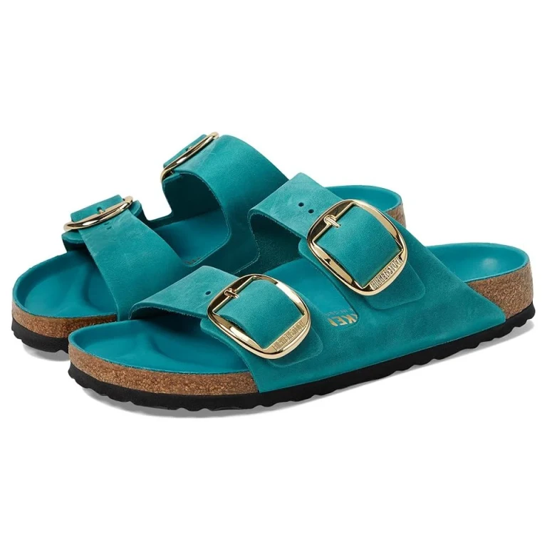 Gizeh Flower Embellishment Natural Leather Sandals Regular