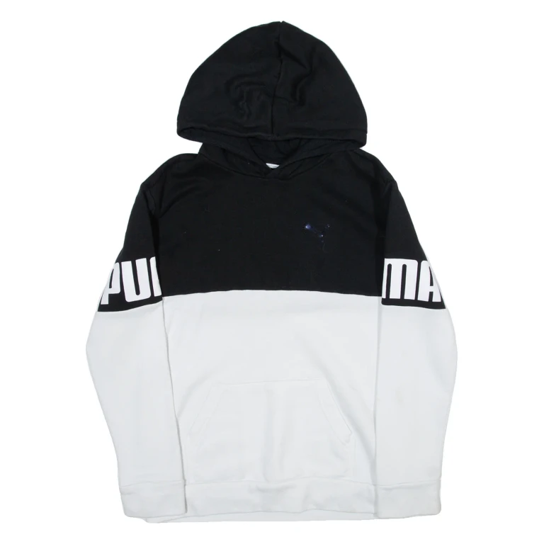 PUMA Womens White Hoodie XL