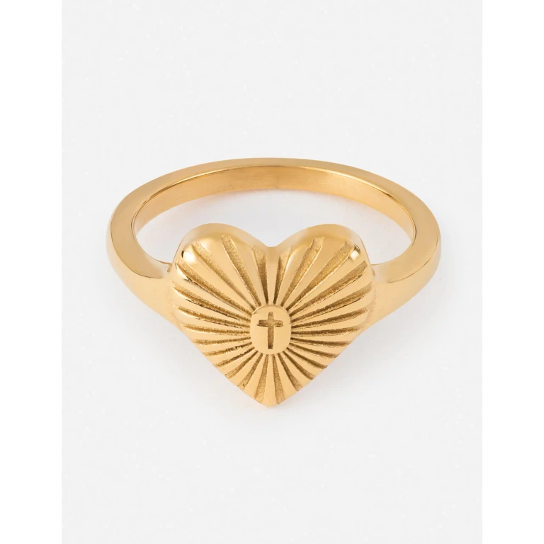 Radiant Heart Ring