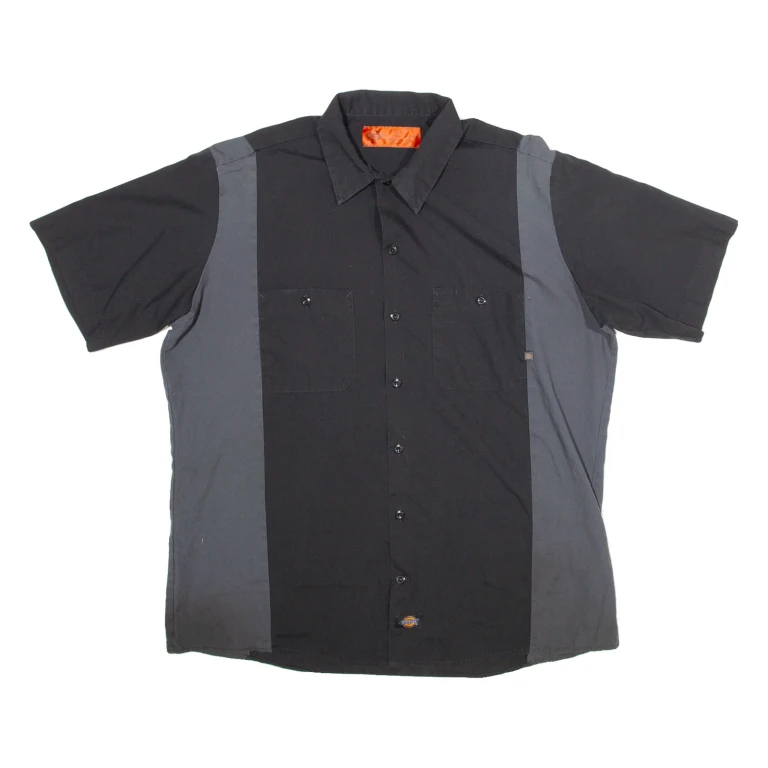 DICKIES Mens Worker Shirt Black XL