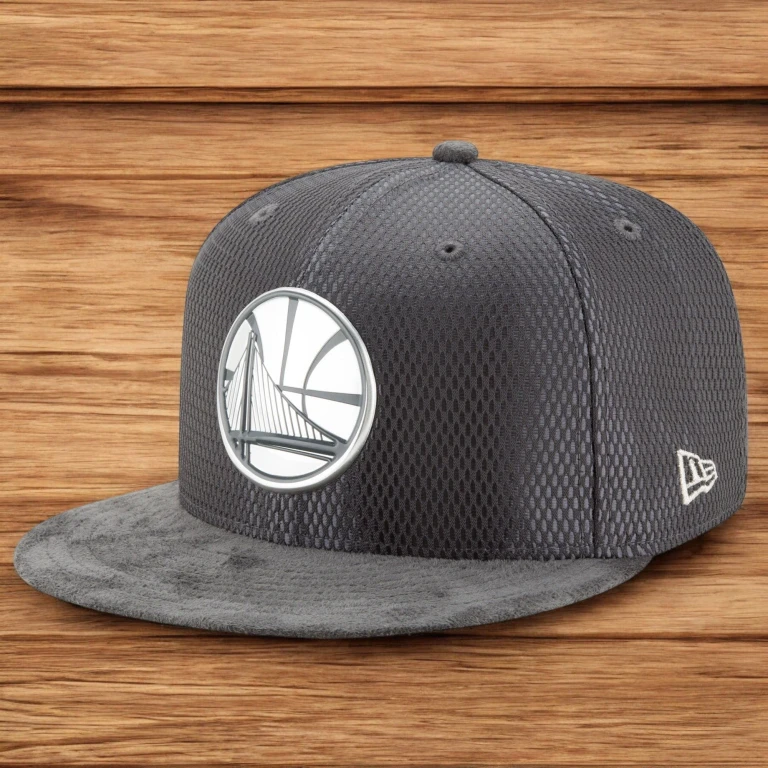 Men's NBA Golden State Warriors On Court 2017 Suede 59Fifty