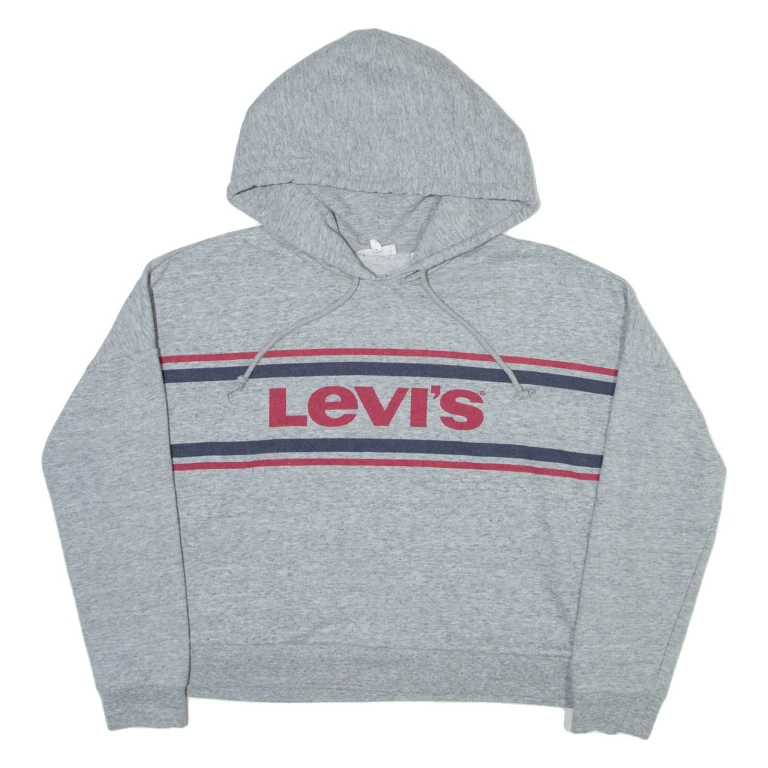 LEVI'S Womens Grey Hoodie M