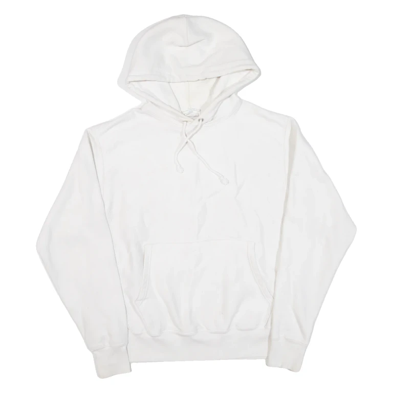 CHAMPION REVERSE WEAVE Mens White Hoodie M