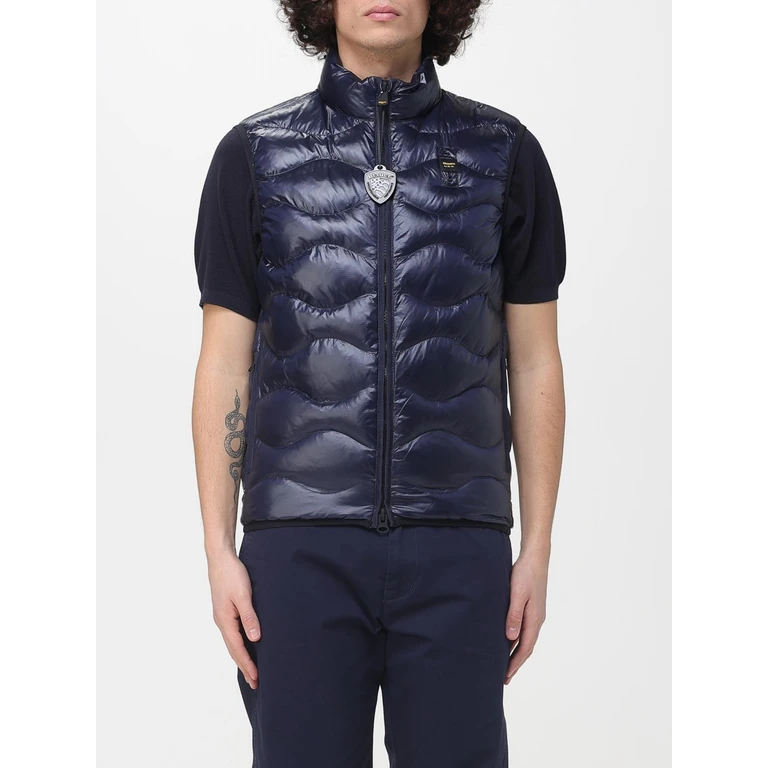 Suit Vest Men color Blue (26SBLUX02184005958888RF)