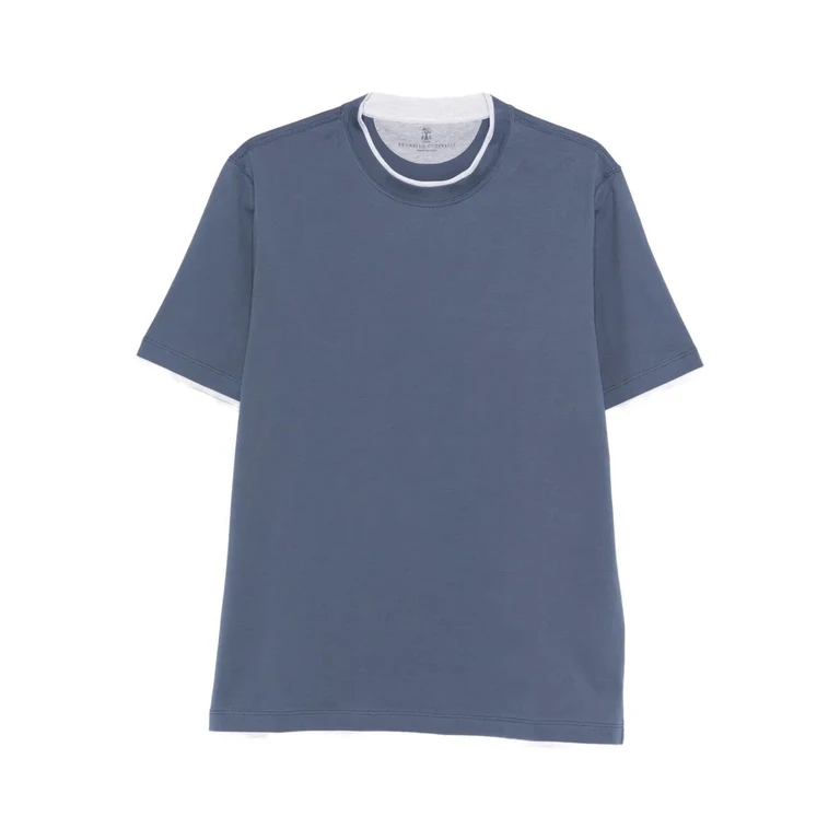 Brunello Cucinelli T-Shirt With Faux-Layering