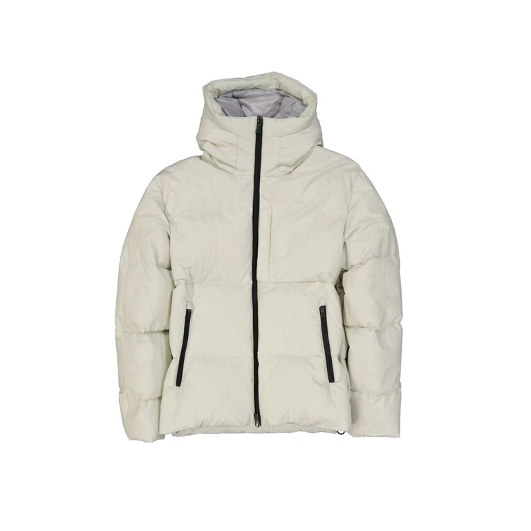 White Polyamide Shell Jacket Clothing - Men