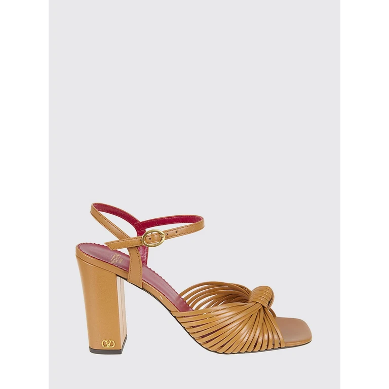 Heeled Sandal Woman color Brown (8W0S0PJ6ZICQSN)