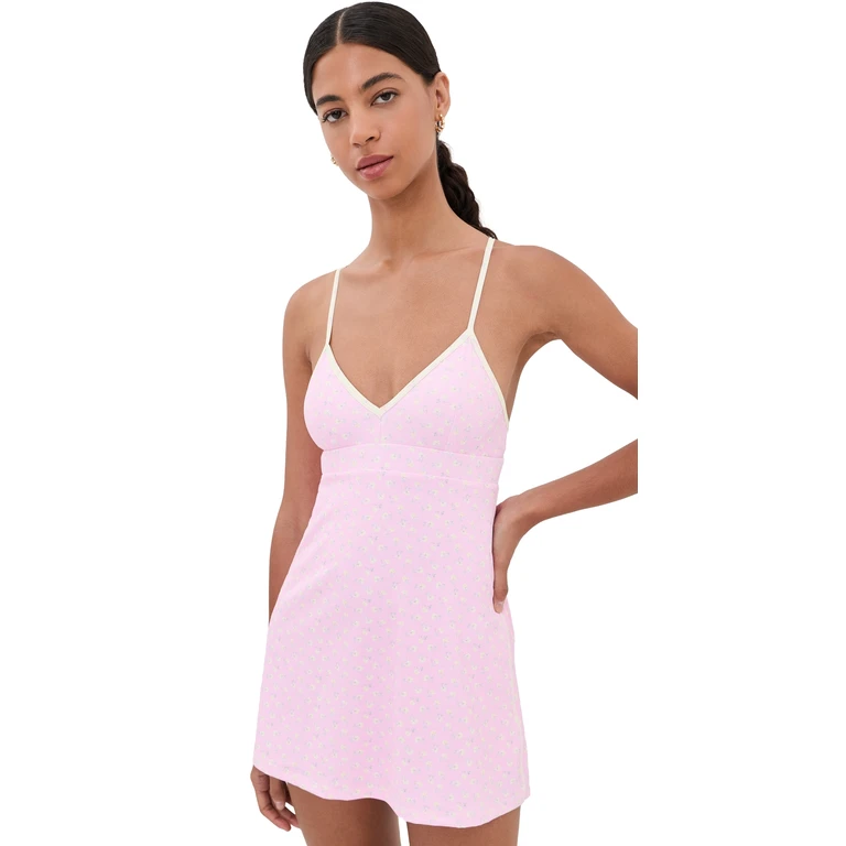 Lashinda Dress Polaroid Rose M